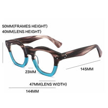 Load image into Gallery viewer, Gatenac Vintage Acetate Glasses Frame Men Retro High Quality Handmade Eyeglasses Frame Women Japan Designer Luxury Brand Eyewear
