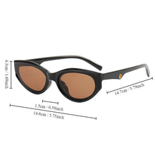 Load image into Gallery viewer, Cat Eye Retro Sunglasses Women Men Designer Vintage Sun Glasses Female Male Mirror Outdoors Shades Lady Oculos De Sol