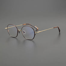 Load image into Gallery viewer, Vintage Pure Titanium Glasses Frame Men Retro Round Designer Handmade Eyeglasses Frame Women Luxury Brand Small Face Eyewear