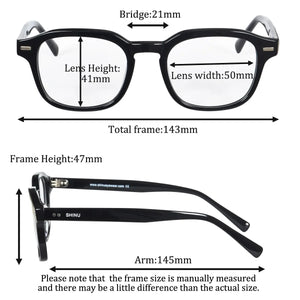 SHINU Reading Glasses Men multifocal glasses for distance and near astigmatism prescription glasses  frame custom