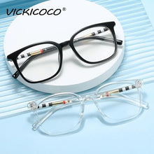 Load image into Gallery viewer, Sexy Square Cat Eye Anti Blue Light Stripe Optical Glasses Frames Men Women Luxury Brand Designer Fashion Computer Eyeglasses