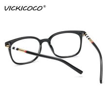 Load image into Gallery viewer, Sexy Square Cat Eye Anti Blue Light Stripe Optical Glasses Frames Men Women Luxury Brand Designer Fashion Computer Eyeglasses