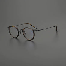 Load image into Gallery viewer, Gatenac Vintage Pure Titanium Glasses Frame Men Round Eyeglasses Frame Women 2025 New Fashion Luxury Brand Designer Eyewear