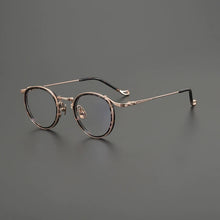 Load image into Gallery viewer, Gatenac Vintage Pure Titanium Glasses Frame Men Round Eyeglasses Frame Women 2025 New Fashion Luxury Brand Designer Eyewear