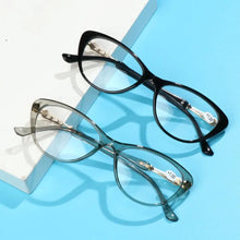 Load image into Gallery viewer, Color Computer Goggles Diopter +1.0~+4.0 Cat Eye Reading Glasses Hyperopia Glasses HD Gradient Presbyopic Eyeglasses