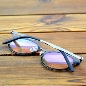 Lightweight Round TR90 Frame Alloy Non-slip Temple Screwless Hinge Optical Frame Spectacle