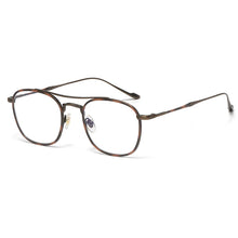 Load image into Gallery viewer, Vintage Pilot Pure Titanium Eyeglasses Frame Men Women Retro Prescription Glasses Frame Luxury Brand Myopia Optical Eyewear