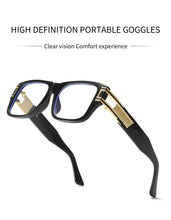Carica l&#39;immagine nel visualizzatore di Gallery, New Square Anti Blue Light Glasses Women Retro Oprawki Okularowe Damskie Computer Frame Clear Reading Eyeglasses