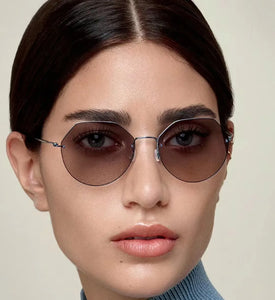 Denmark Brand Pure Titanium Rimless Glasses Frame Screwless Polygon Men Women Prescription Myopia Ultralight Eyeglasses Eyewear