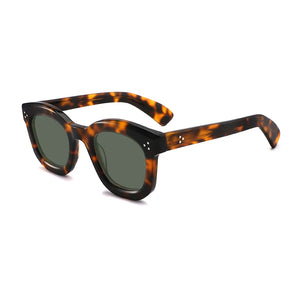 Handmade Designer Polarized Acetate Sunglasses Men 2025 New Vintage Quality UV400 Sunglasses Women Retro Luxury Brand Eyewear