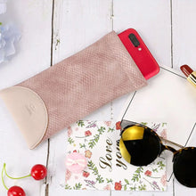 Load image into Gallery viewer, Shrapnel Eyewear Protector Serpentine PU Leather Reading Glasses Pouch Sunglasses Case Glasses Box Glasses Bag