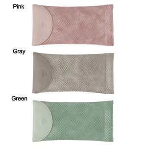 Shrapnel Eyewear Protector Serpentine PU Leather Reading Glasses Pouch Sunglasses Case Glasses Box Glasses Bag