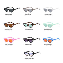 Carica l&#39;immagine nel visualizzatore di Gallery, Small Cat Eye Sunglasses For Women 2022 Retro Sexy Brand Designer Classic Cat Eye Sun Glasses Female Oculos De Sol
