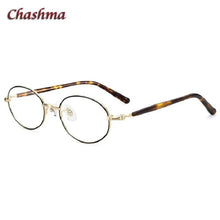Load image into Gallery viewer, Small Circle Titanium Light Eyeglasses Men Glasses Oval Myopic Glasses Frame Optical Eyewear for High Prescription Lenses