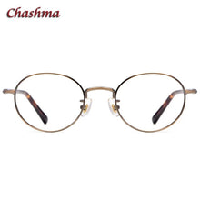 Load image into Gallery viewer, Small Circle Titanium Light Eyeglasses Men Glasses Oval Myopic Glasses Frame Optical Eyewear for High Prescription Lenses