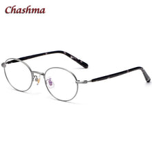 Load image into Gallery viewer, Small Circle Titanium Light Eyeglasses Men Glasses Oval Myopic Glasses Frame Optical Eyewear for High Prescription Lenses