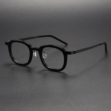 Load image into Gallery viewer, Small Face Square Titanium Glasses for Men Stylish Prescription Eyewear Men's Optical Lens Light Acetate Reading Spectacles 1050