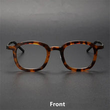 Load image into Gallery viewer, Small Face Square Titanium Glasses for Men Stylish Prescription Eyewear Men's Optical Lens Light Acetate Reading Spectacles 1050