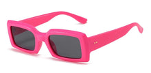 Load image into Gallery viewer, Small Purple Square Women's Sunglasses Vintage Style Brand Designer Rectangular Sunglasses Ladies 2023 Trend Eyeglasses