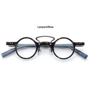 Small Size Round Acetate Optical Eyeglasses Men Myopia Prescription Glasses Women Japan Handmade Designer Glasses Frame Eyewear