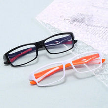 Carica l&#39;immagine nel visualizzatore di Gallery, Small Square Frame Ultralight Reading Glasses Anti-Blue Light Sports Presbyopia Eyeglasses Men Women Optical Eyewear +100~+400