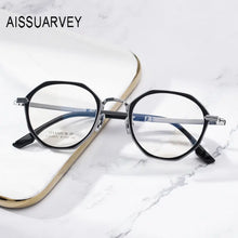 Load image into Gallery viewer, Small Titanium Round Eyeglasses Frames for Men Women Optical Prescription Eye Glasses Frame Vintage Eye Wear Designer Small Face