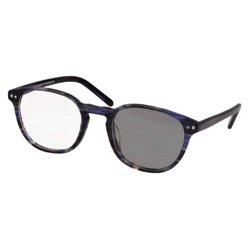 Small face Women's glasses acetate frame photochromic multifocal progressive reading glasses near and far multifocal customized