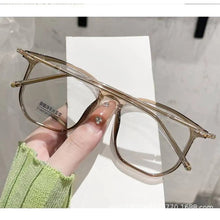 Load image into Gallery viewer, Small red book glasses TR90 large frame frame