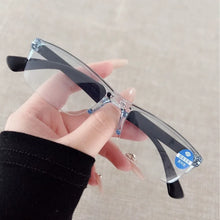 Load image into Gallery viewer, Smart Automatic Zoom Eyeglasses Anti-Blue Light Reading Glasses Men Women Optical Spectacle Intelligent zoom+1.0 to+5.0 Eyeglass