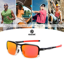 Carica l&#39;immagine nel visualizzatore di Gallery, Sports Polarized Mirror Sunglasses Durable TR90 Frame Driving Fishing Shades Glasses for Men Women  designer  2020   brand