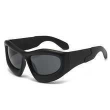 Carica l&#39;immagine nel visualizzatore di Gallery, Sports Punk Mirror Sunglasses Women Men Trendy Oversized Y2K Wrap Around Ladies Sun Glasses Shades Eyewear Goggle UV400
