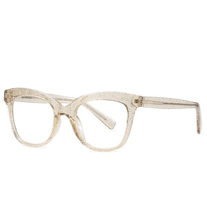 Square Anti Blue Light Blocking Glasses Optical TR90 Women Men Computer Glasses Reading Prescription Spectacle Frames Unisex