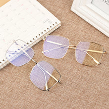 Load image into Gallery viewer, Square Clear Glasses Women Oversized Eyewear Spectacle Frames Transparent Oculos Eyeglasses Fake Glasses Korean Fashion
