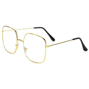 Square Clear Glasses Women Oversized Eyewear Spectacle Frames Transparent Oculos Eyeglasses Fake Glasses Korean Fashion