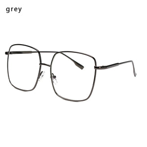 Square Clear Glasses Women Oversized Eyewear Spectacle Frames Transparent Oculos Eyeglasses Fake Glasses Korean Fashion