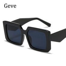 Load image into Gallery viewer, Square Design Sunglasses Women 2024 Trendy Brand Unique Oversized Female Sun Glasses Unisex Shades UV400 Oculos de sol