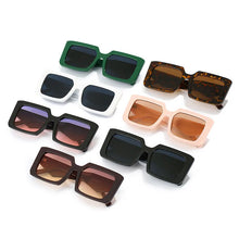 Load image into Gallery viewer, Square Design Sunglasses Women 2024 Trendy Brand Unique Oversized Female Sun Glasses Unisex Shades UV400 Oculos de sol
