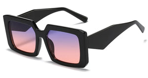 Square Design Sunglasses Women 2024 Trendy Brand Unique Oversized Female Sun Glasses Unisex Shades UV400 Oculos de sol