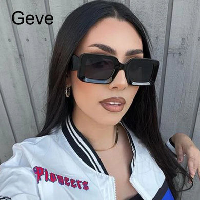 Square Design Sunglasses Women 2024 Trendy Brand Unique Oversized Female Sun Glasses Unisex Shades UV400 Oculos de sol