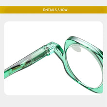 Carica l&#39;immagine nel visualizzatore di Gallery, Square Frame Reading Glasses Retro Ultralight High-definition Far Sight Eyewear Presbyopia Glasses Women Men