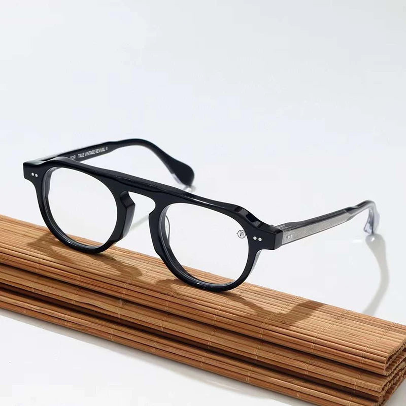 Square Personalized Acetate Optical Eyewear Myopia Reading Women Glasses Frame High Quality TVR 529 Prescription Men Eyeglasses