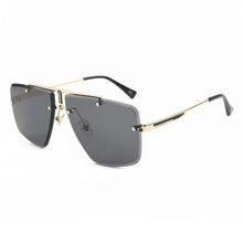 Carica l&#39;immagine nel visualizzatore di Gallery, Square Rimless Sunglasses Men 2020 Summer New Sun Glasses Classic Luxury Brand Shades for Women UV400 Eyewear