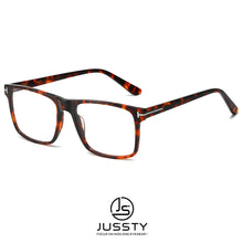 Load image into Gallery viewer, Square Tom Eye Glasses Frame Men Italy Acetate Brand Designer Eyeglasses Male Optical Myopia Prescription Luxury Eyewear Frame