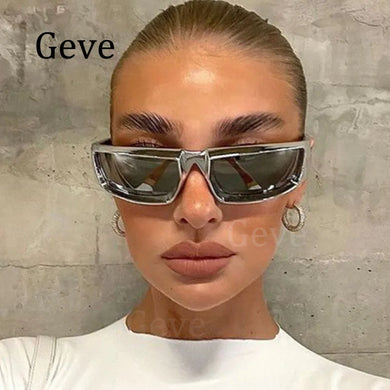 Steampunk Sunglasses Women Classic Goggle Driving Ride Sunglasses Men Shades Trendy Brand Unisex Hip Hop Eyeglasses