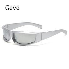 Carica l&#39;immagine nel visualizzatore di Gallery, Steampunk Sunglasses Women Classic Goggle Driving Ride Sunglasses Men Shades Trendy Brand Unisex Hip Hop Eyeglasses