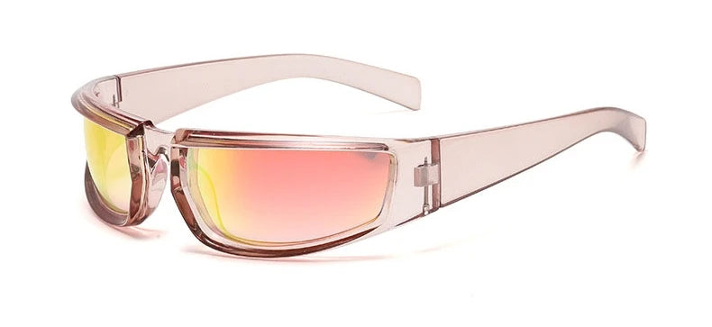 Steampunk Sunglasses Women Classic Goggle Driving Ride Sunglasses Men Shades Trendy Brand Unisex Hip Hop Eyeglasses