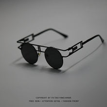 Load image into Gallery viewer, Steampunk dark glasses