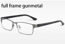 Load image into Gallery viewer, Stgrt Men Prescription Reading Glasses With Gradient Lens Anti Blue Ray Uvb 400 Protection Progressive  Oчки