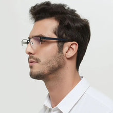 Load image into Gallery viewer, Stgrt Men Prescription Reading Glasses With Gradient Lens Anti Blue Ray Uvb 400 Protection Progressive  Oчки
