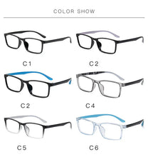 Load image into Gallery viewer, Student &#39;s Thin Glasses Frame Square Eyeglasses Anti-fatigue Computer Optical Frame Clear Glasses Prescription Eyewear Vintage